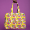 Bolsa - Canvas Weekend - Mellow Gold/Blossom Purple