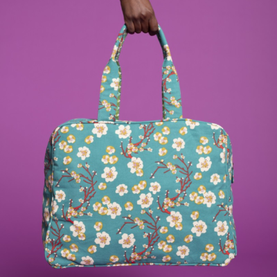 Bag - Canvas Weekend - Blossom Blue/Mellow Gold