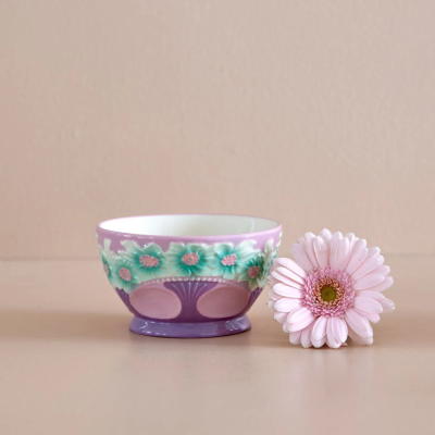 Bowl M - Lavender Rose with molding