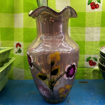 Glass Vase - Pink