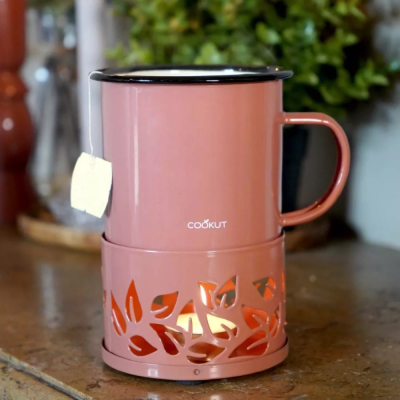 TAZA CALENTABLE SIXTEA - Rosa