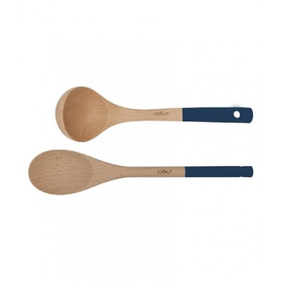 Sellos Spoon + Capa de madera - Myrtille