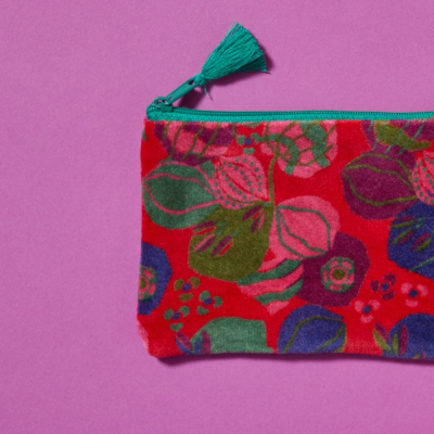 Trousse Avion S - Bloom Red