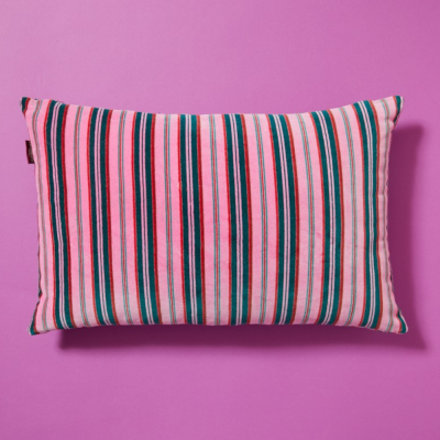 Grand coussin rectangle  - Margate Pink