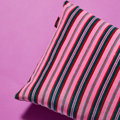 Large rectangle cushion - Margate Pink