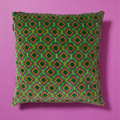 Large square cushion - Famara Green