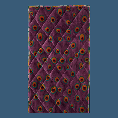 Carpets - Peacock Purple/Mellow Green