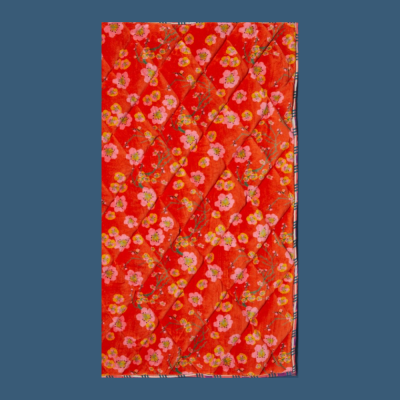 Tapis - Naranja de flores