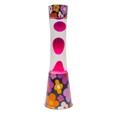 Lava lamp - Vintage Flowers