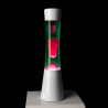 Lámpara de lava - Blanco - Verde y Rosa