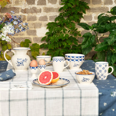 Petite assiette Marion Fleurs Bleues