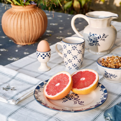 Petite assiette Marion Fleurs Bleues