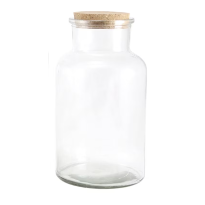 Very large glass jar with cork cap (copy)