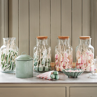 Very large glass jar with cork cap (copy)