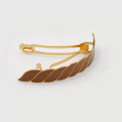 Barrette - GAELLE Camel