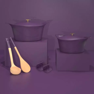 Cocotte 24 cm - Cookut - Prune