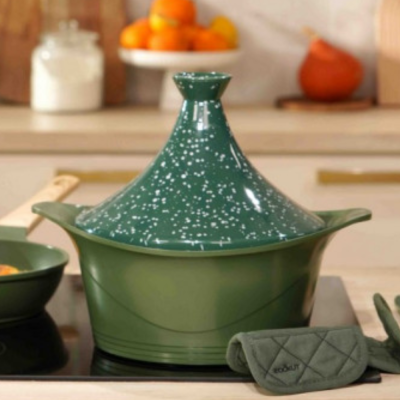 Couvercle Tajine pour cocotte 24 cm - Fougère