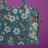 Bolsa de terciopelo - Blossom Blue