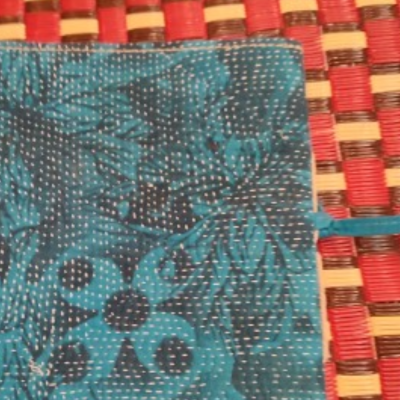 Book - Kantha - Blue