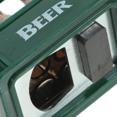 Magnet bottle opener - Beer crate - Green