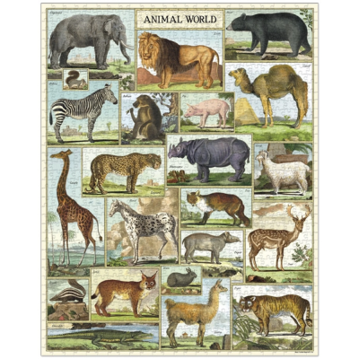 Puzzle - 1000 Pièces Animaux 50 x 70 cm