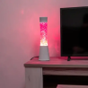 Lámpara de lava - rosa / rojo