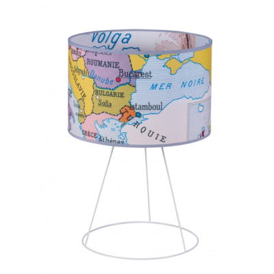 Lampshade - Map - Southern Europe