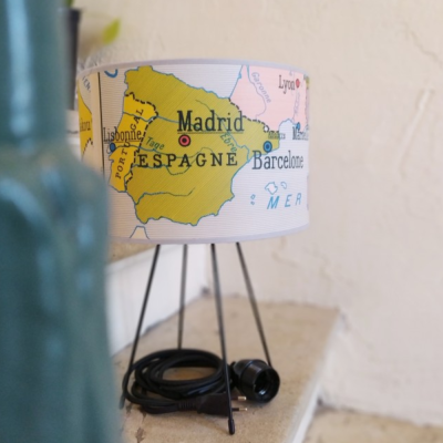 Lampshade - Map - Southern Europe