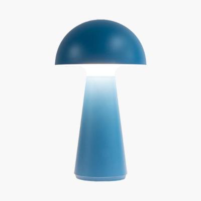 Lampe Champignon - Bleu