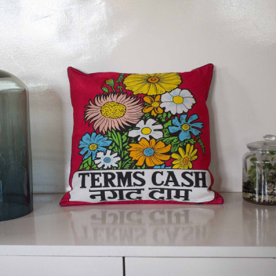 Housse de coussin Terms of Cash