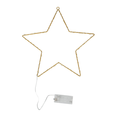 Gold Luminous Star- 40 LEDs