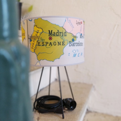 Lamp - Map - Southern Europe