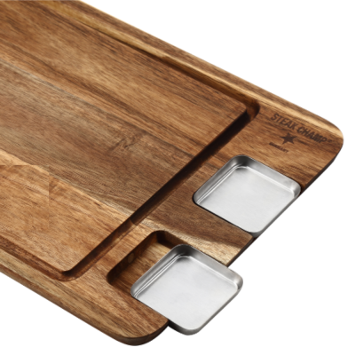 Wooden meat plank