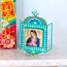 Niche Virgin Window - Turquoise