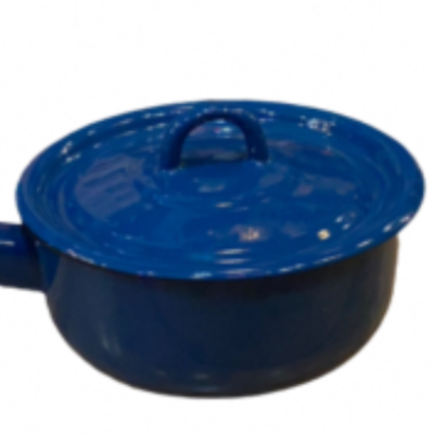 Enamelled saucepan - Duck blue