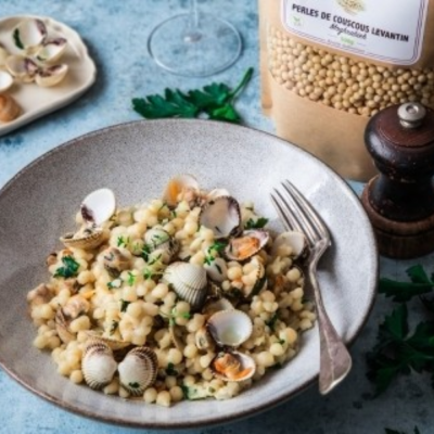 Levantine Couscous Pearls