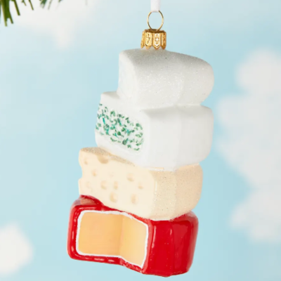 Christmas ball - Stack of cheeses