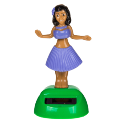 Figurine mobile - Hula Girl - Violet