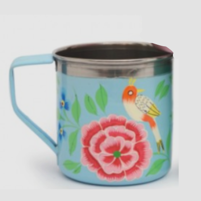 Mug - Bird - Turquesa