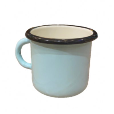 Mug en email - Bleu ciel