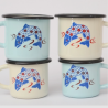 Taza Email - Pez y Flor